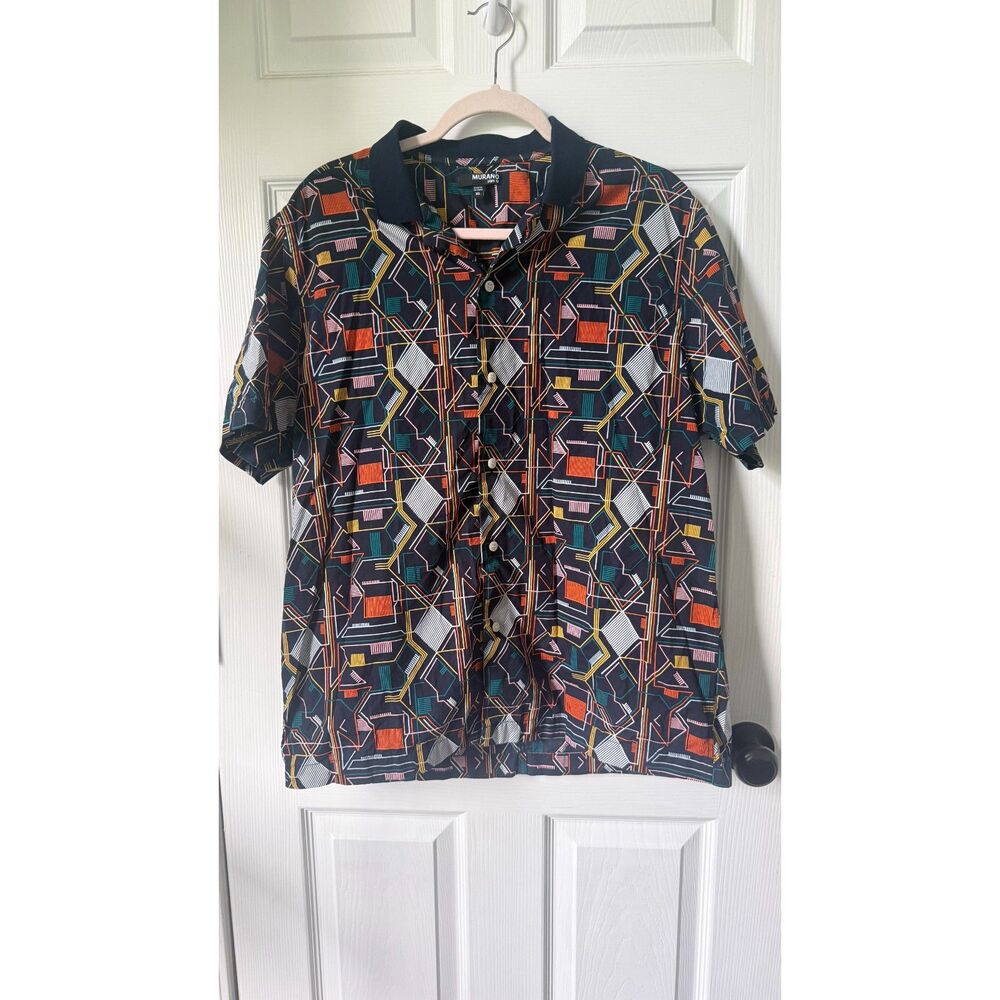 Men's Size XL Murano Slim Fit Button Down